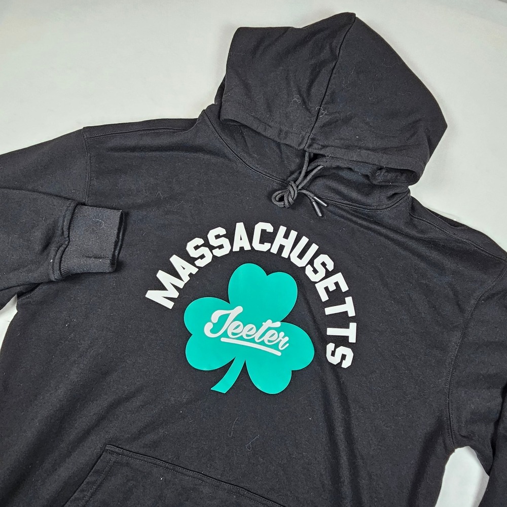 Jeeter Cannabis Apperal Massachusetts Hoodie Mens Large Black Pullover Large